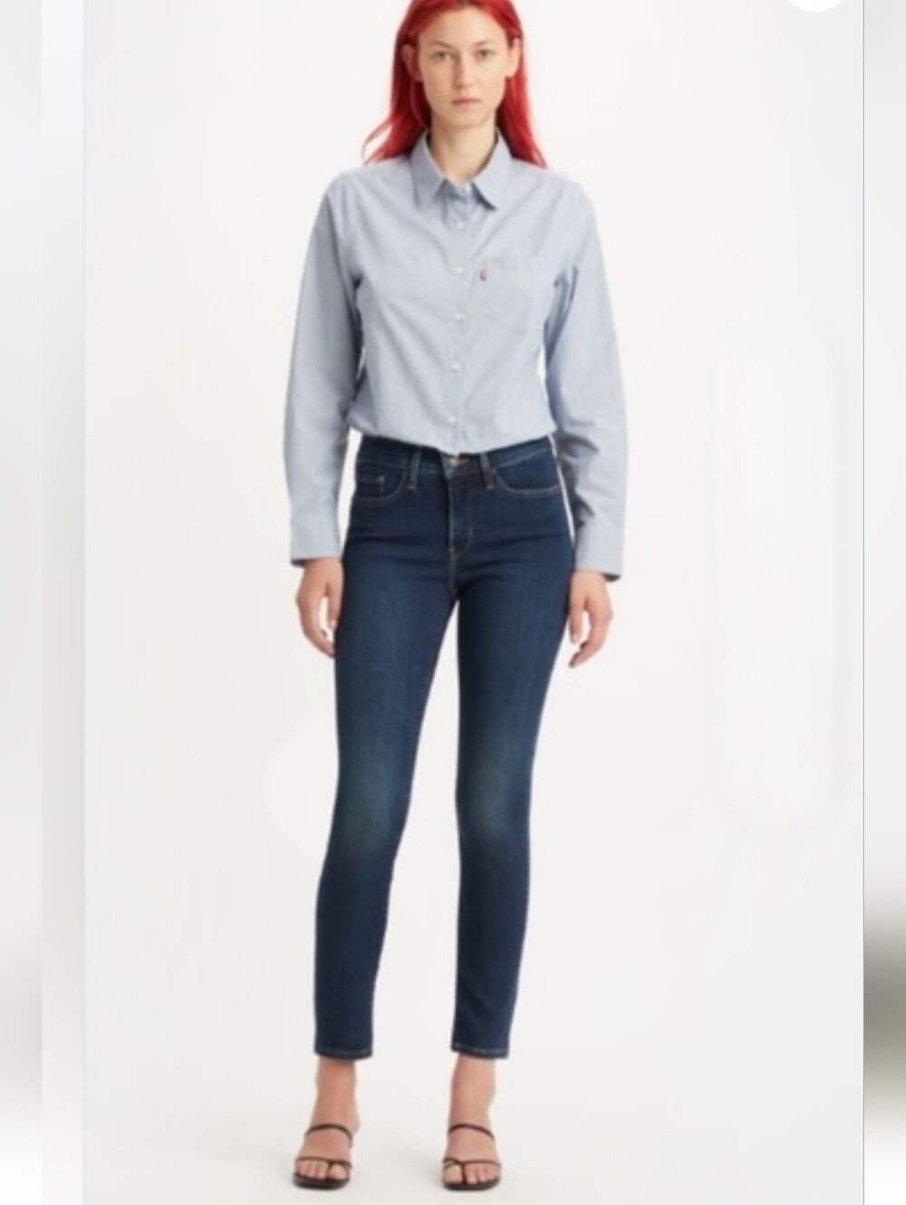 Levi's 311 Shaping Skinny Jeans 28 Dark Wash EUC